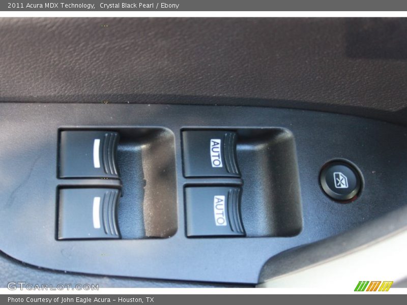 Crystal Black Pearl / Ebony 2011 Acura MDX Technology