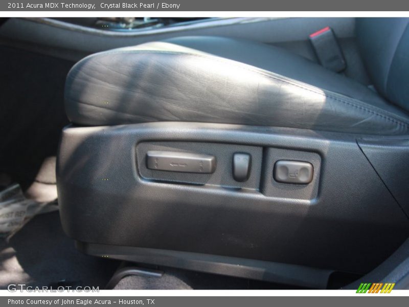 Crystal Black Pearl / Ebony 2011 Acura MDX Technology