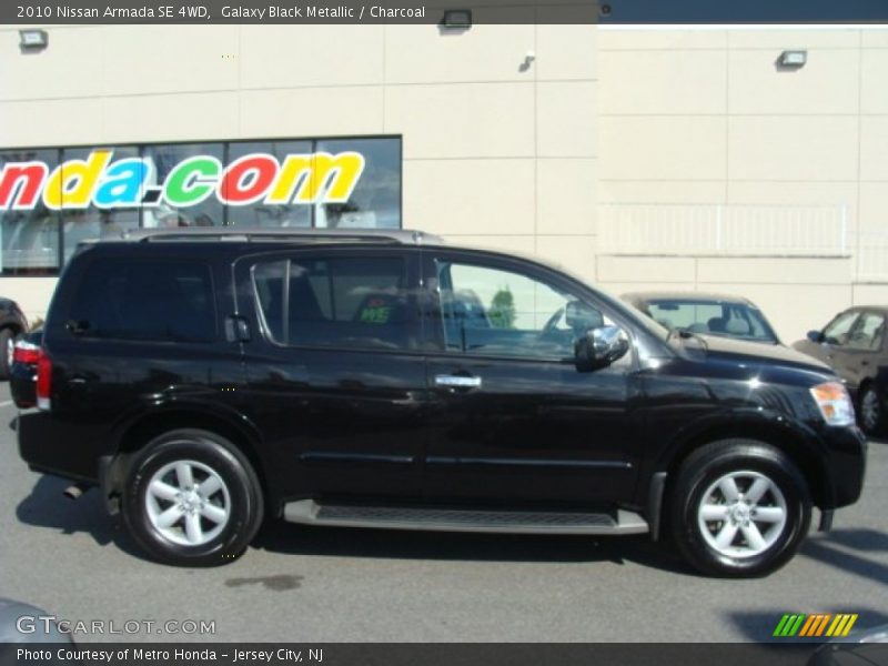 Galaxy Black Metallic / Charcoal 2010 Nissan Armada SE 4WD