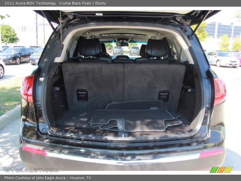 Crystal Black Pearl / Ebony 2011 Acura MDX Technology