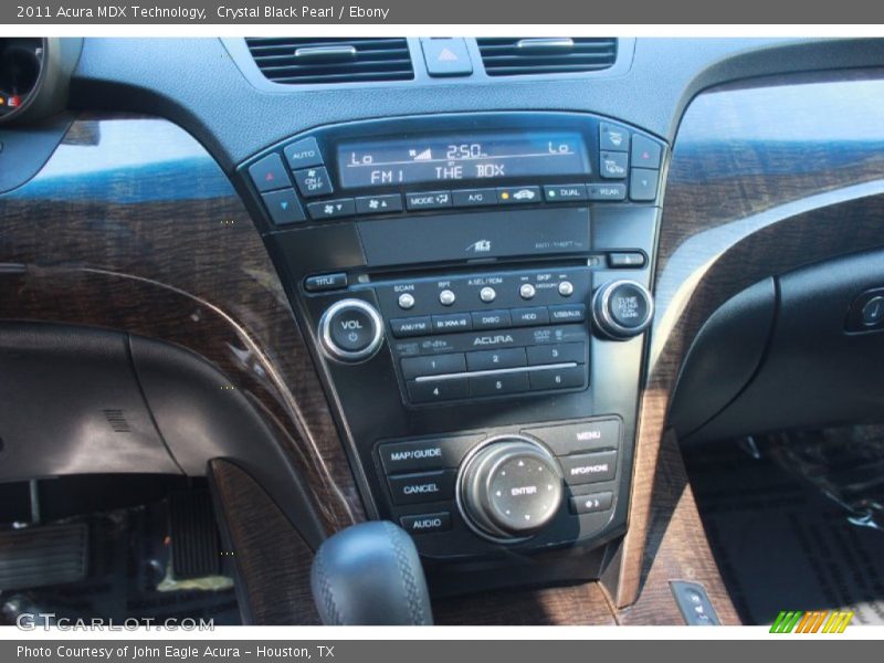 Crystal Black Pearl / Ebony 2011 Acura MDX Technology