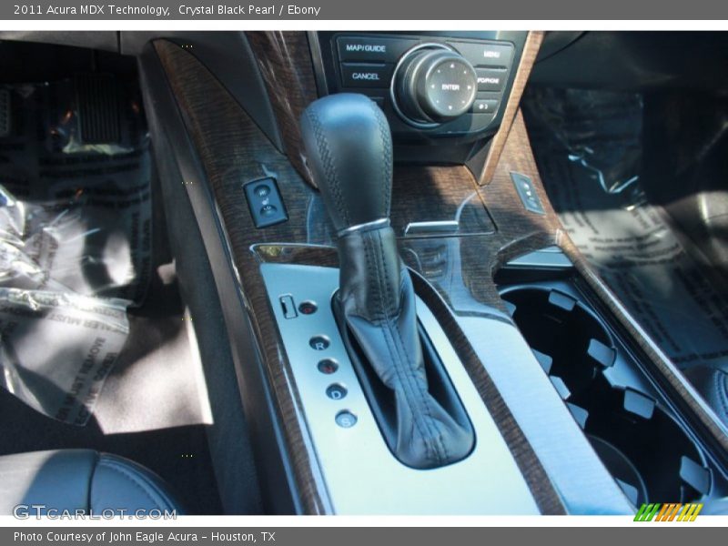 Crystal Black Pearl / Ebony 2011 Acura MDX Technology