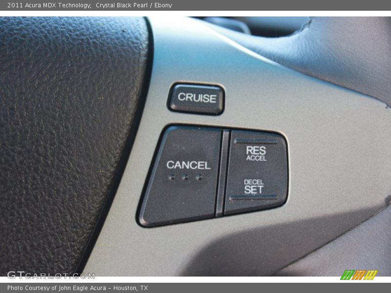 Crystal Black Pearl / Ebony 2011 Acura MDX Technology