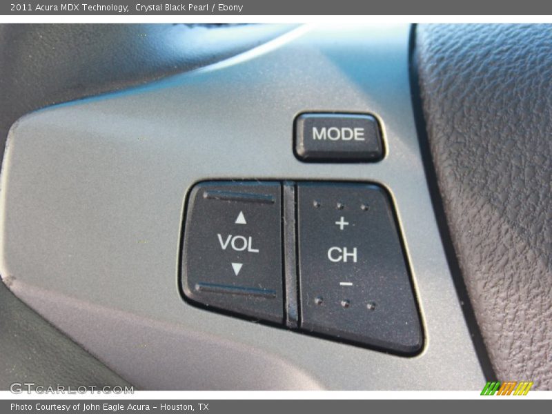 Crystal Black Pearl / Ebony 2011 Acura MDX Technology