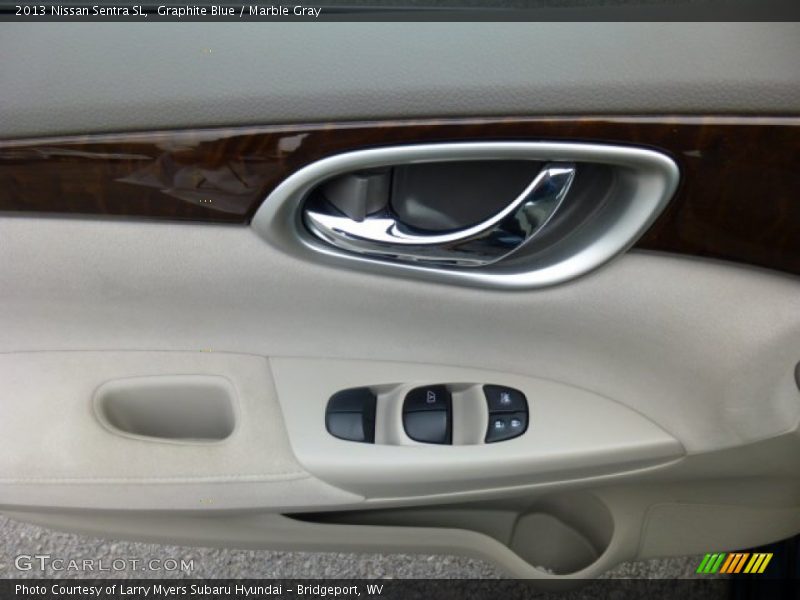 Graphite Blue / Marble Gray 2013 Nissan Sentra SL