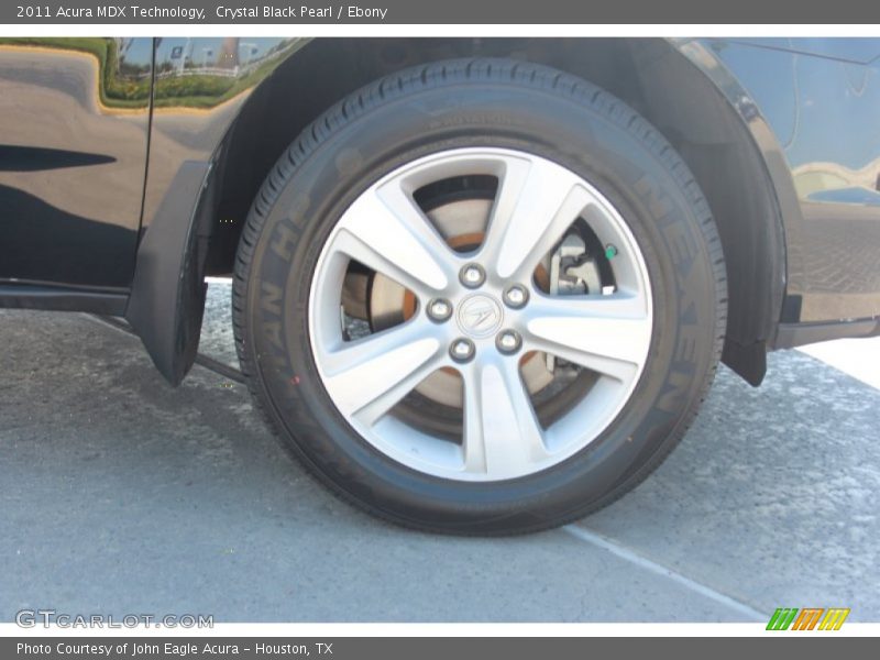 Crystal Black Pearl / Ebony 2011 Acura MDX Technology