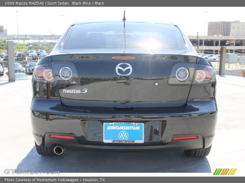 Black Mica / Black 2009 Mazda MAZDA3 i Sport Sedan