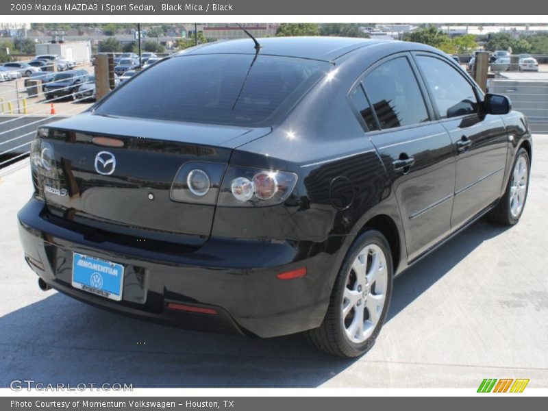 Black Mica / Black 2009 Mazda MAZDA3 i Sport Sedan