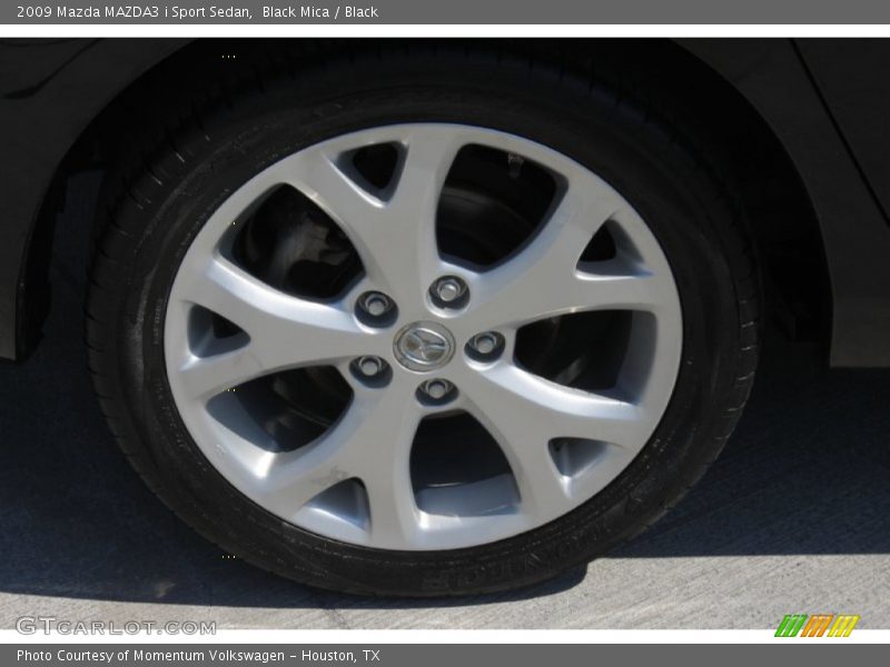 Black Mica / Black 2009 Mazda MAZDA3 i Sport Sedan