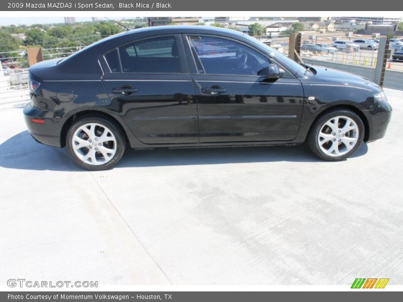 Black Mica / Black 2009 Mazda MAZDA3 i Sport Sedan