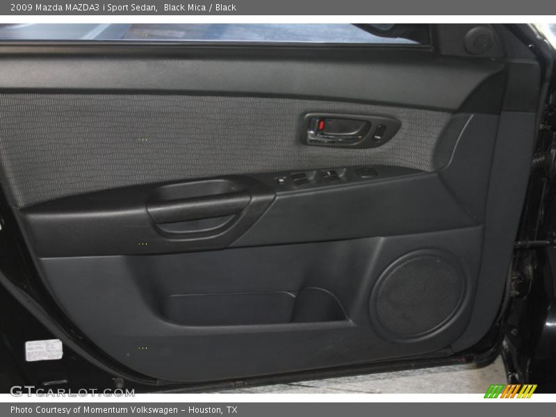 Black Mica / Black 2009 Mazda MAZDA3 i Sport Sedan