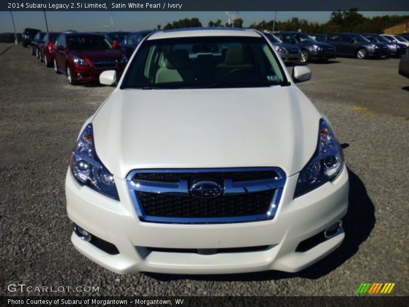 Satin White Pearl / Ivory 2014 Subaru Legacy 2.5i Limited