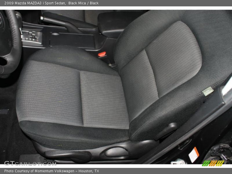 Black Mica / Black 2009 Mazda MAZDA3 i Sport Sedan