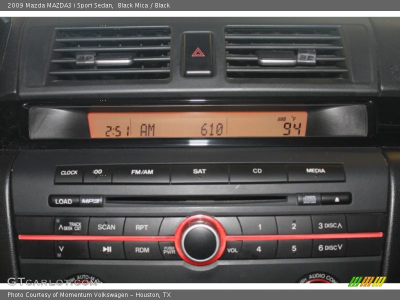 Black Mica / Black 2009 Mazda MAZDA3 i Sport Sedan