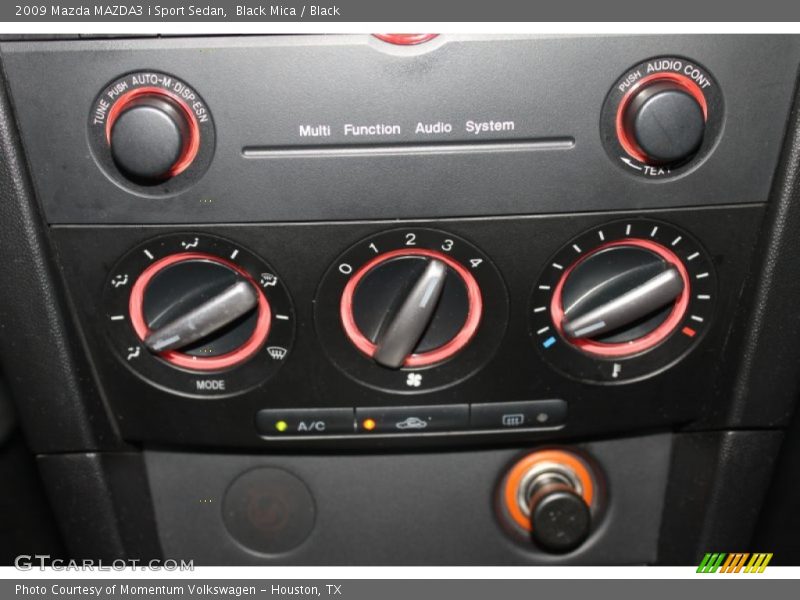 Black Mica / Black 2009 Mazda MAZDA3 i Sport Sedan