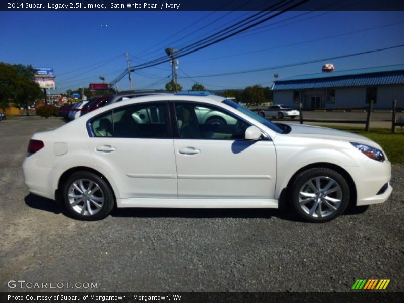 Satin White Pearl / Ivory 2014 Subaru Legacy 2.5i Limited