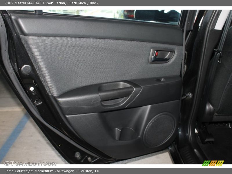Black Mica / Black 2009 Mazda MAZDA3 i Sport Sedan
