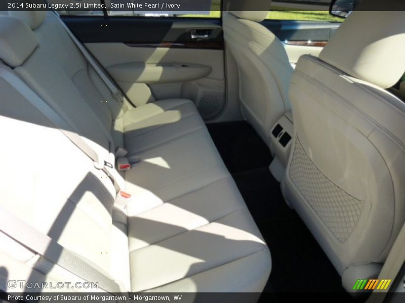 Satin White Pearl / Ivory 2014 Subaru Legacy 2.5i Limited