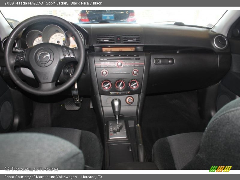 Black Mica / Black 2009 Mazda MAZDA3 i Sport Sedan
