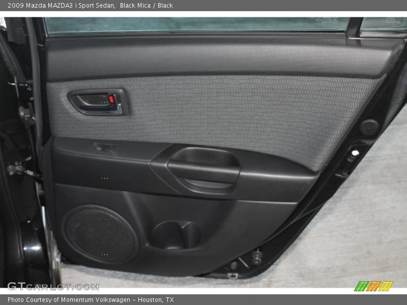 Black Mica / Black 2009 Mazda MAZDA3 i Sport Sedan
