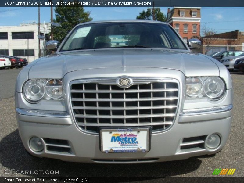 Bright Silver Metallic / Dark Slate Gray/Light Graystone 2007 Chrysler 300 C HEMI