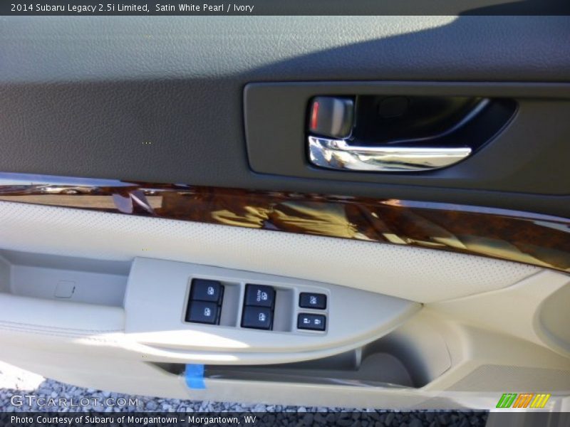 Satin White Pearl / Ivory 2014 Subaru Legacy 2.5i Limited