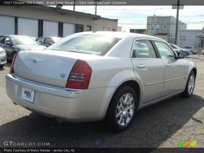 Bright Silver Metallic / Dark Slate Gray/Light Graystone 2007 Chrysler 300 C HEMI
