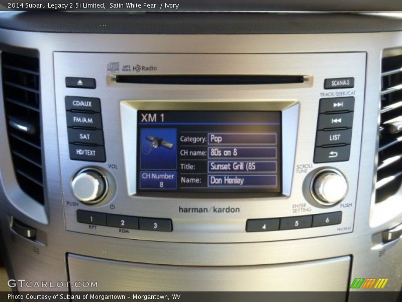 Satin White Pearl / Ivory 2014 Subaru Legacy 2.5i Limited