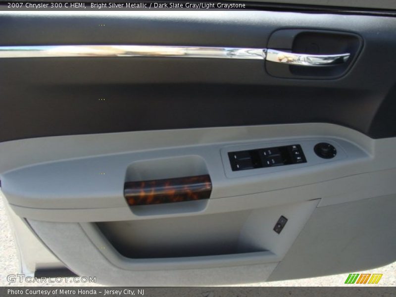 Bright Silver Metallic / Dark Slate Gray/Light Graystone 2007 Chrysler 300 C HEMI