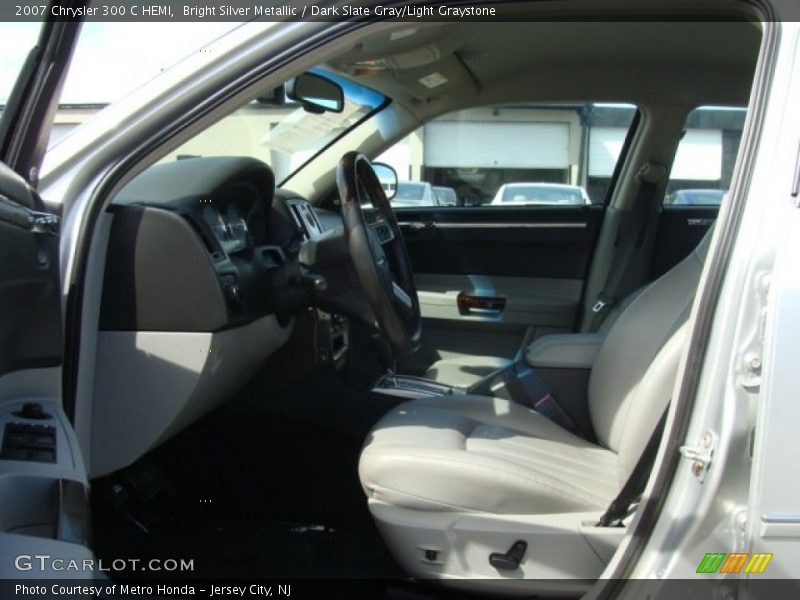 Bright Silver Metallic / Dark Slate Gray/Light Graystone 2007 Chrysler 300 C HEMI
