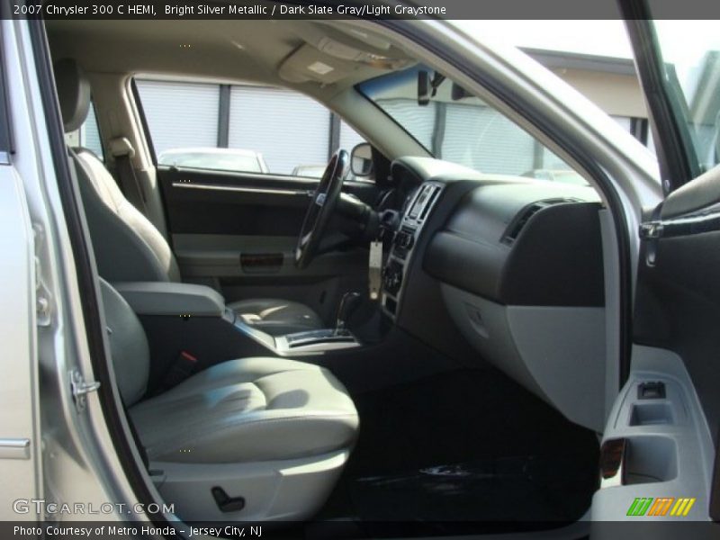 Bright Silver Metallic / Dark Slate Gray/Light Graystone 2007 Chrysler 300 C HEMI