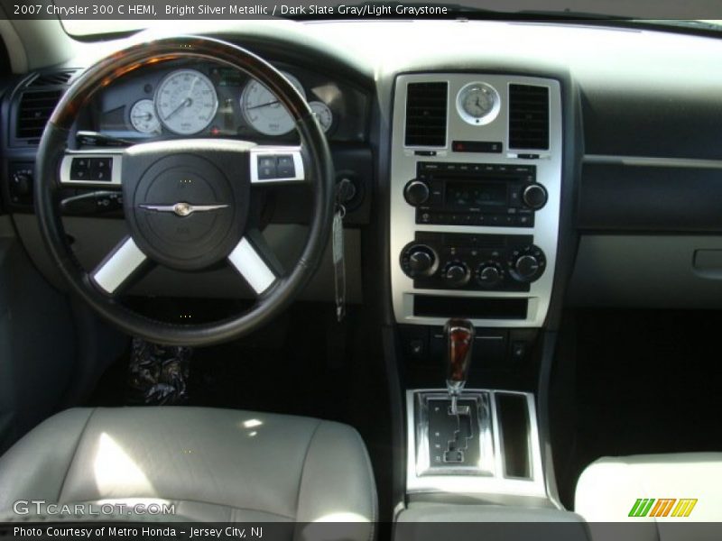 Bright Silver Metallic / Dark Slate Gray/Light Graystone 2007 Chrysler 300 C HEMI