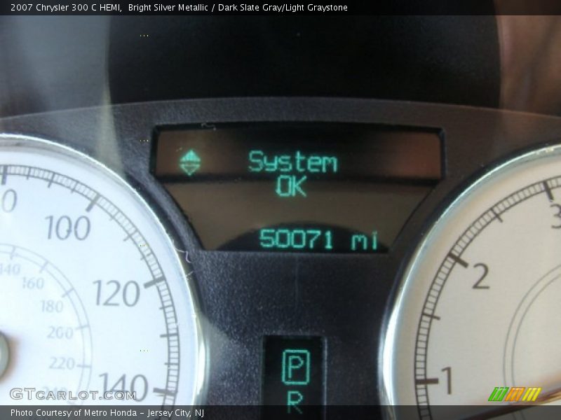 Bright Silver Metallic / Dark Slate Gray/Light Graystone 2007 Chrysler 300 C HEMI