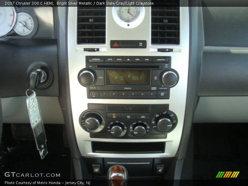 Bright Silver Metallic / Dark Slate Gray/Light Graystone 2007 Chrysler 300 C HEMI