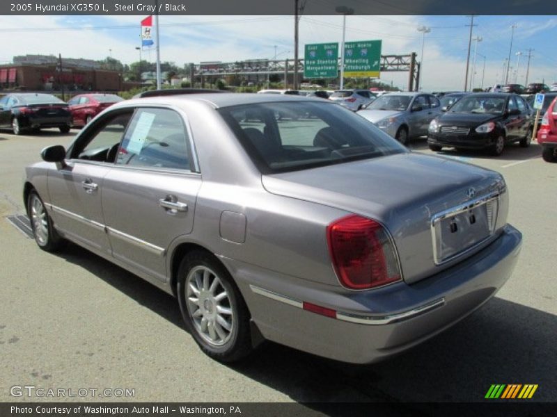 Steel Gray / Black 2005 Hyundai XG350 L