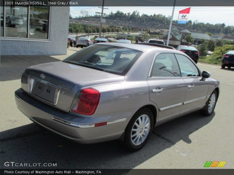 Steel Gray / Black 2005 Hyundai XG350 L