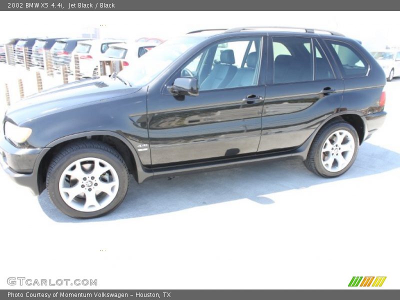 Jet Black / Black 2002 BMW X5 4.4i