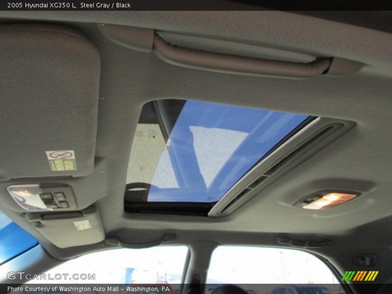 Steel Gray / Black 2005 Hyundai XG350 L