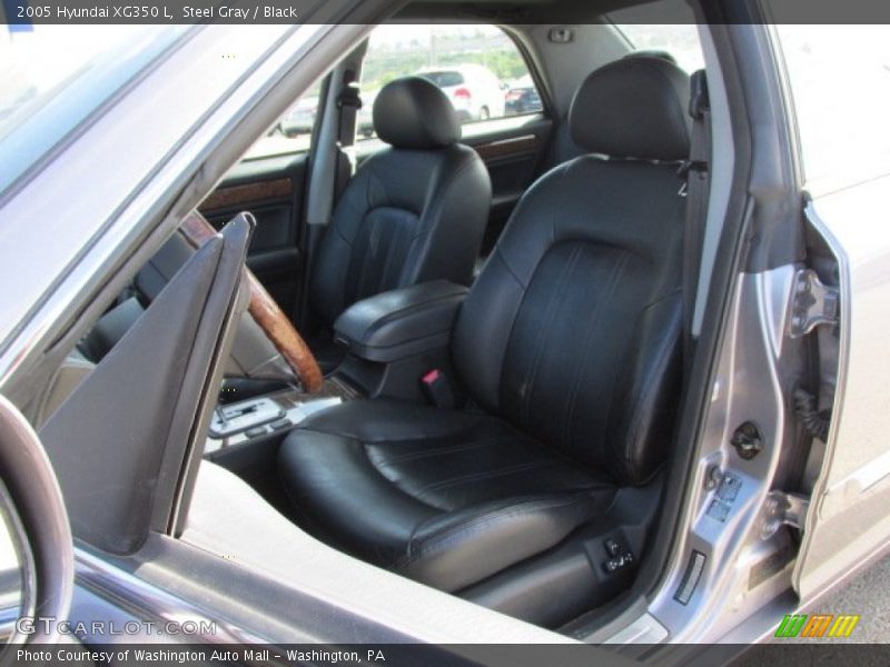 Steel Gray / Black 2005 Hyundai XG350 L