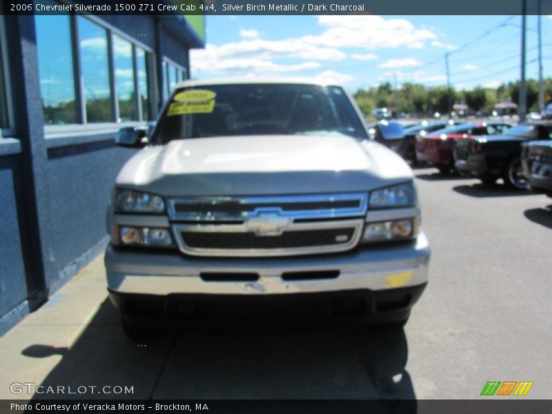 Silver Birch Metallic / Dark Charcoal 2006 Chevrolet Silverado 1500 Z71 Crew Cab 4x4