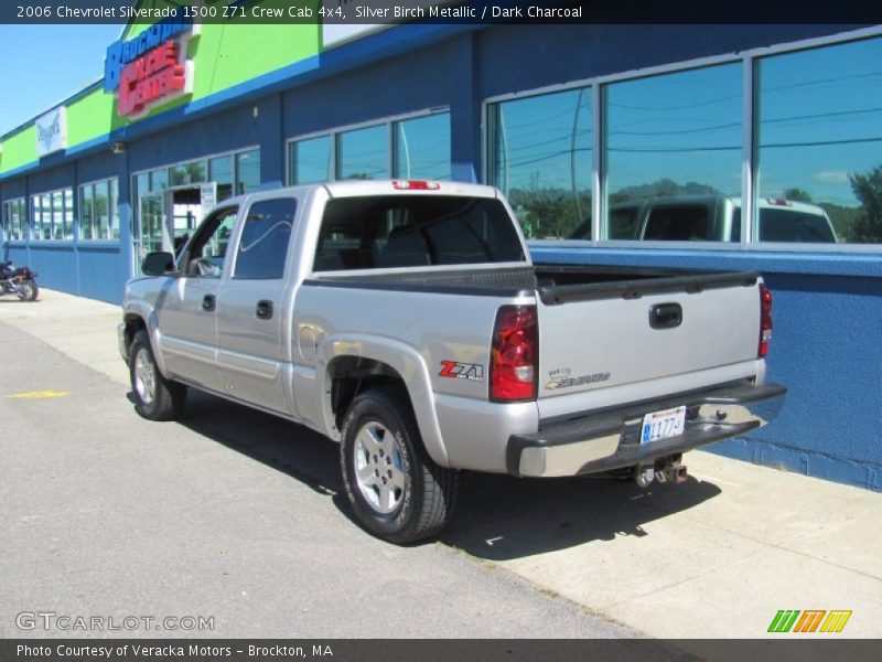 Silver Birch Metallic / Dark Charcoal 2006 Chevrolet Silverado 1500 Z71 Crew Cab 4x4