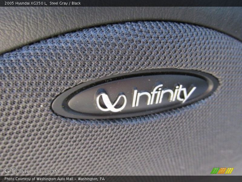 Steel Gray / Black 2005 Hyundai XG350 L