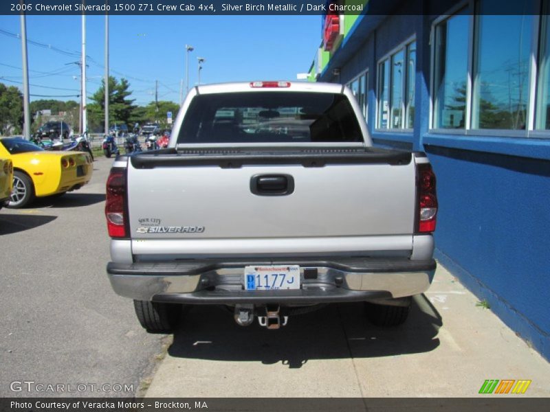 Silver Birch Metallic / Dark Charcoal 2006 Chevrolet Silverado 1500 Z71 Crew Cab 4x4