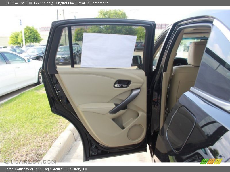 Crystal Black Pearl / Parchment 2014 Acura RDX Technology