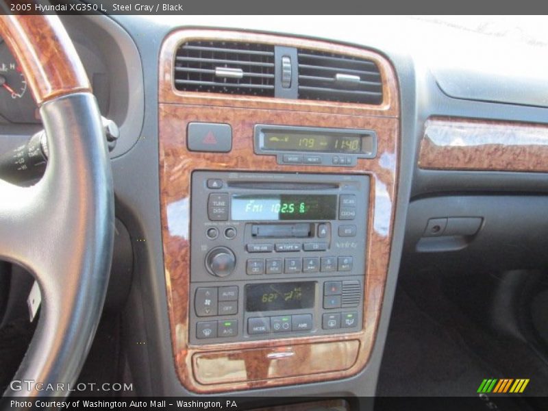 Steel Gray / Black 2005 Hyundai XG350 L