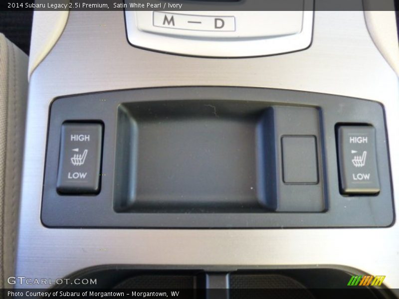 Satin White Pearl / Ivory 2014 Subaru Legacy 2.5i Premium