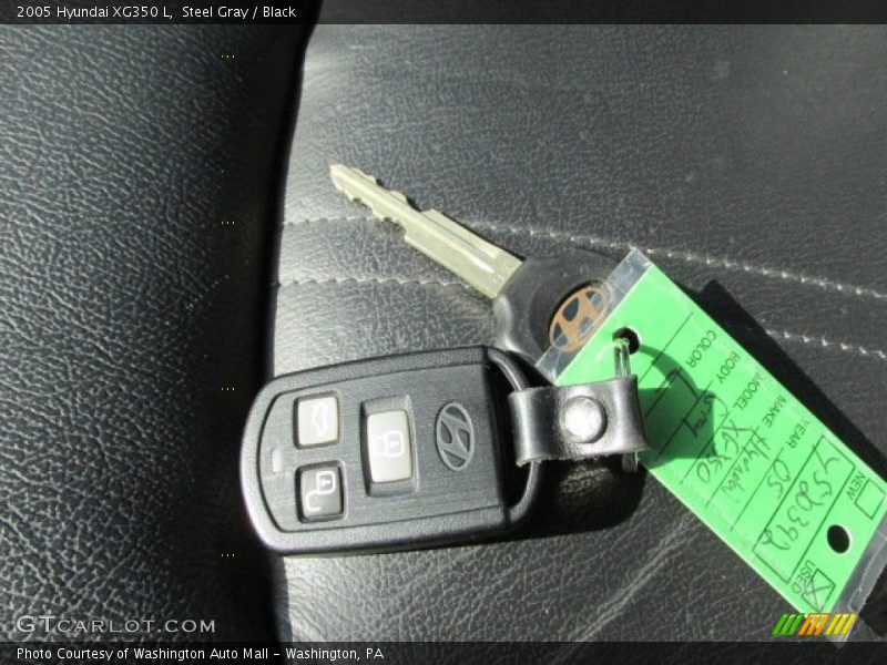 Steel Gray / Black 2005 Hyundai XG350 L