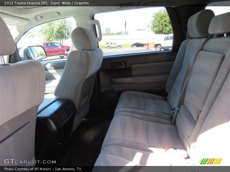 Super White / Graphite 2013 Toyota Sequoia SR5