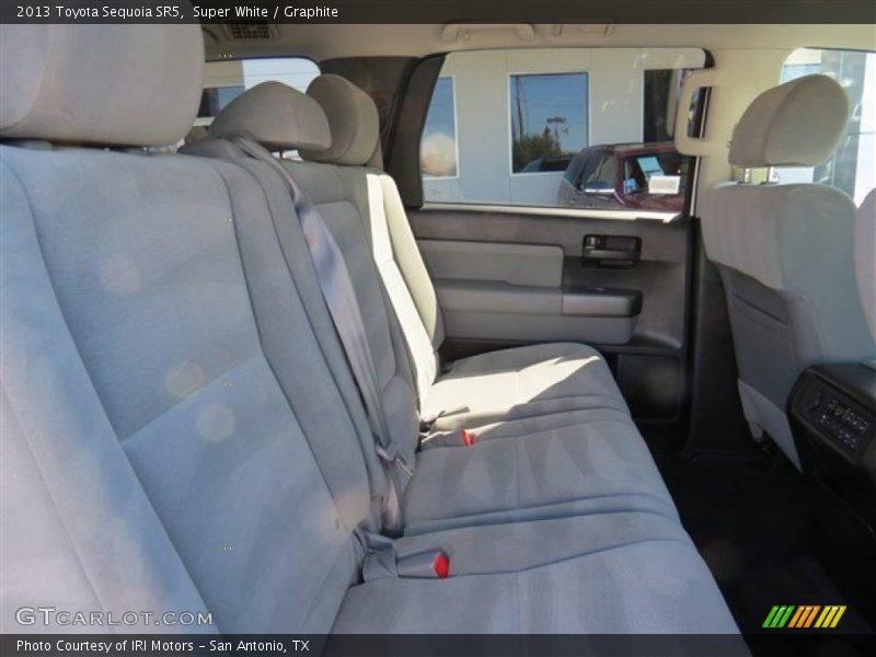 Super White / Graphite 2013 Toyota Sequoia SR5