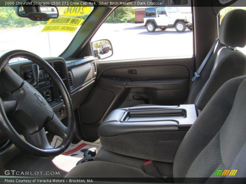 Silver Birch Metallic / Dark Charcoal 2006 Chevrolet Silverado 1500 Z71 Crew Cab 4x4